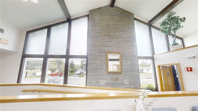 Fireplace, Interior, Stone Walls