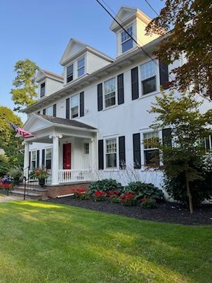 Backyard, Exterior, Facade, American Foursquare
