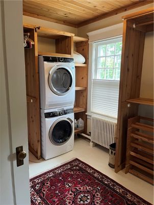 Interior, Utility Closets, Washer, Wooden Ceilings
