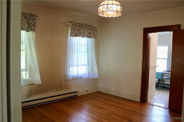 Chandelier, Empty room, Interior, Wood Texture Flooring