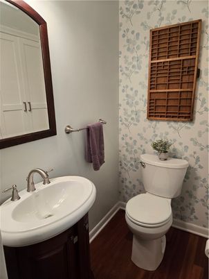 Bathroom, Interior, Wood Texture Flooring