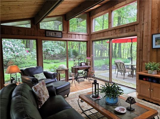 Interior, Living room, Sun Room, Wooden Ceilings, Wood Texture Flooring, Wooden Walls