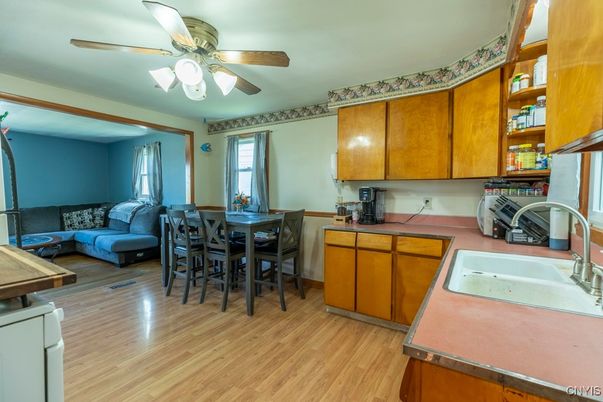 Dining room, Interior, Kitchen, Wood Texture Flooring