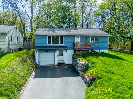 Attached, Backyard, Exterior, Facade, Raised Ranch