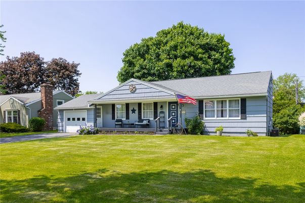 Attached, Backyard, Exterior, Facade, Ranch