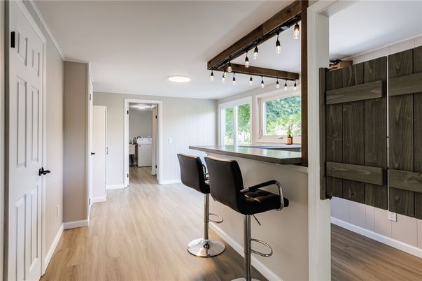 Interior, Recessed Lighting, Wood Texture Flooring