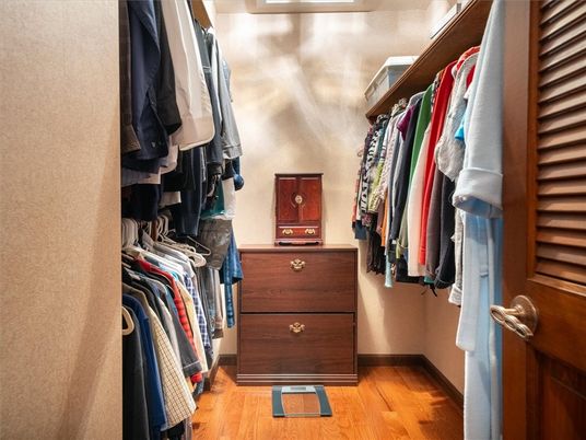 Interior, Walk-in Closets, Wood Texture Flooring
