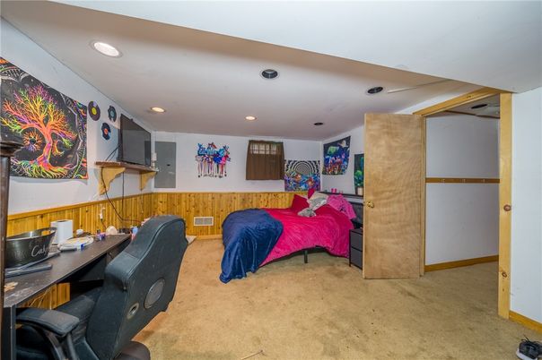 Home Office, Interior, Recessed Lighting
