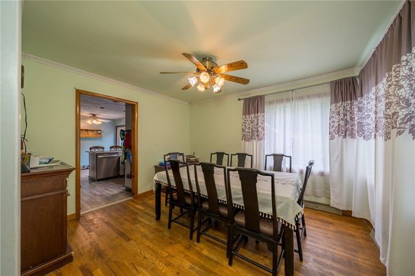 Dining room, Interior, Wood Texture Flooring