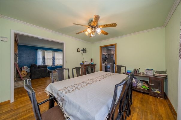 Dining room, Interior, Wood Texture Flooring
