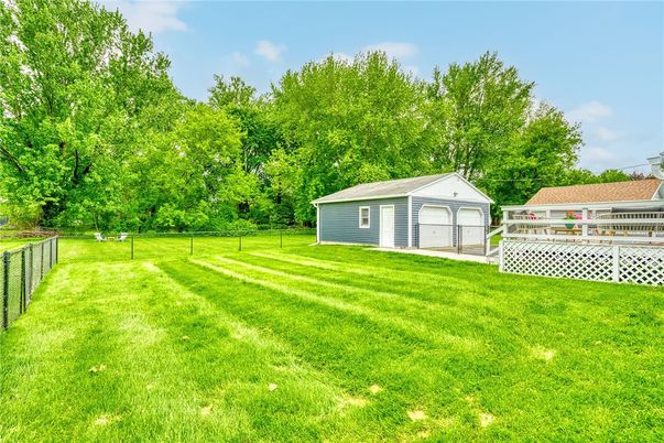 Backyard, Detached Garage, Exterior