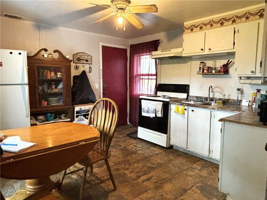 Dining room, Interior, Kitchen