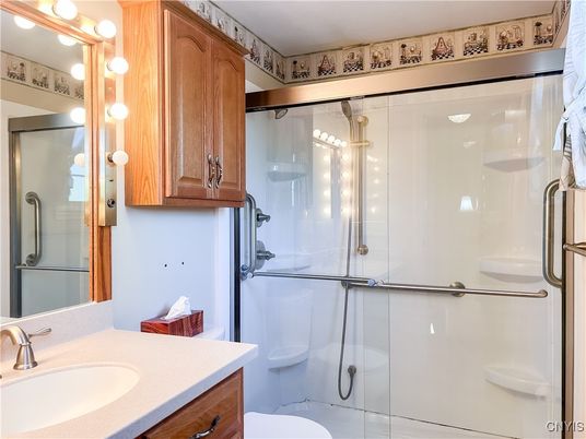 Bathroom, Glass Shower, Interior