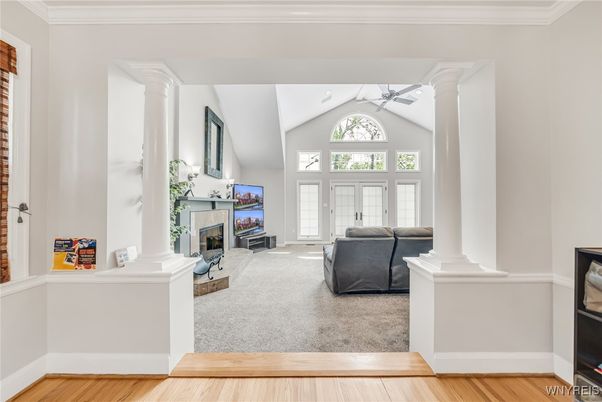 Fireplace, Interior, Living room, Wood Texture Flooring