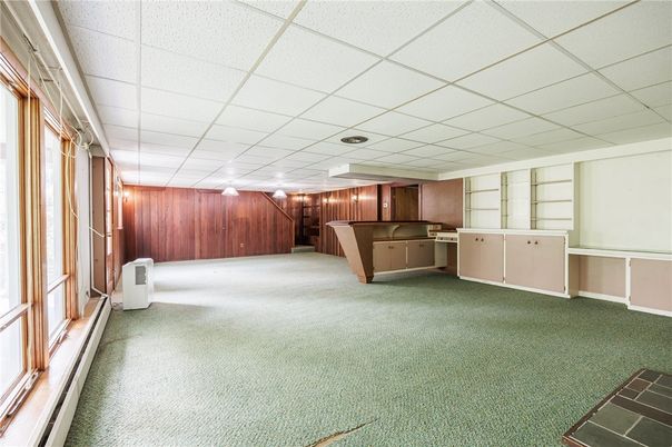 Empty room, Interior, Wooden Walls