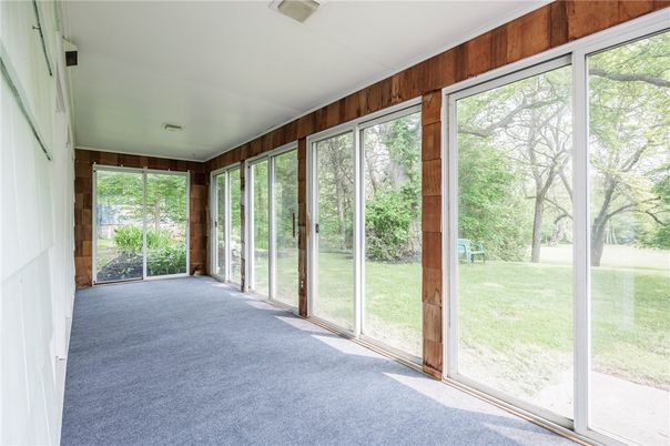 Interior, Sun Room, Wooden Walls