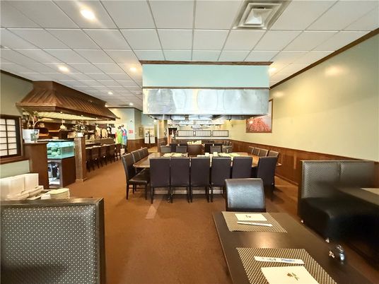Dining room, Interior, Recessed Lighting