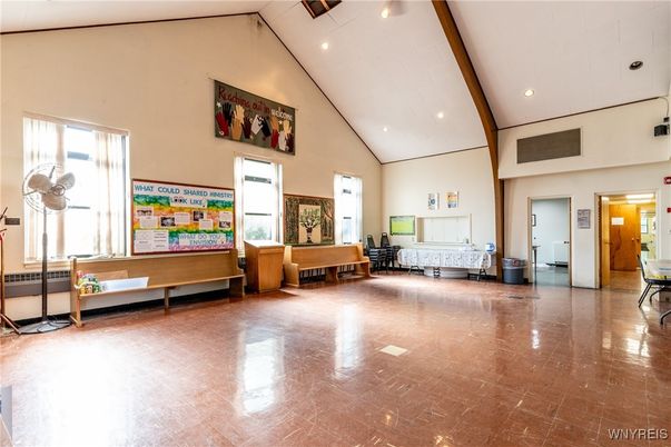 Interior, Recessed Lighting, Wooden Beams