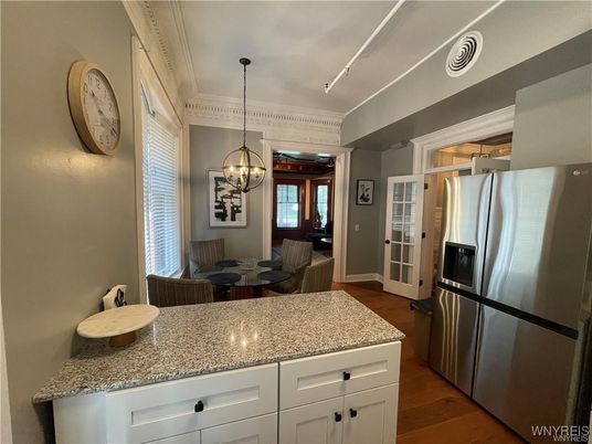 Chandelier, Dining room, Interior, Kitchen, Pendant Lights, Wood Texture Flooring