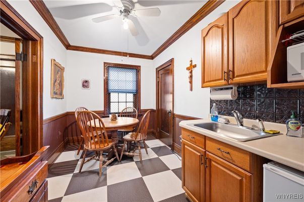 Dining room, Interior, Kitchen