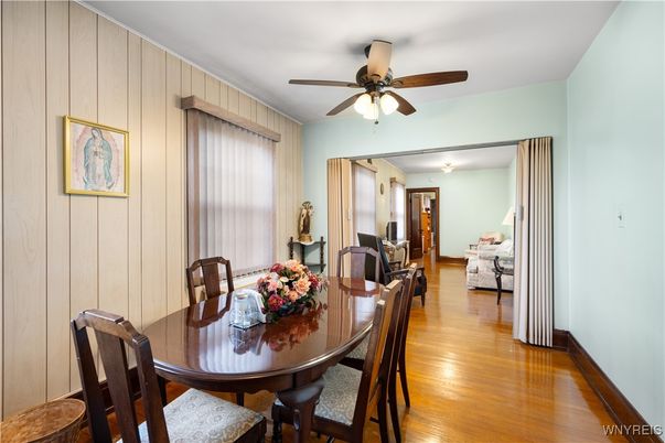 Dining room, Interior, Wood Texture Flooring