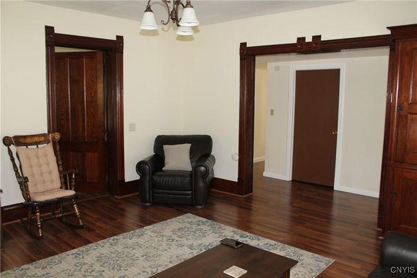 Chandelier, Interior, Wood Texture Flooring