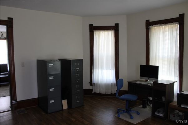 Home Office, Interior, Wood Texture Flooring