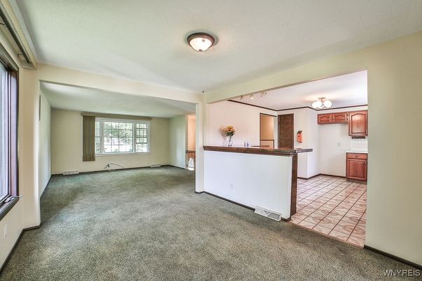 Empty room, Interior, Kitchen