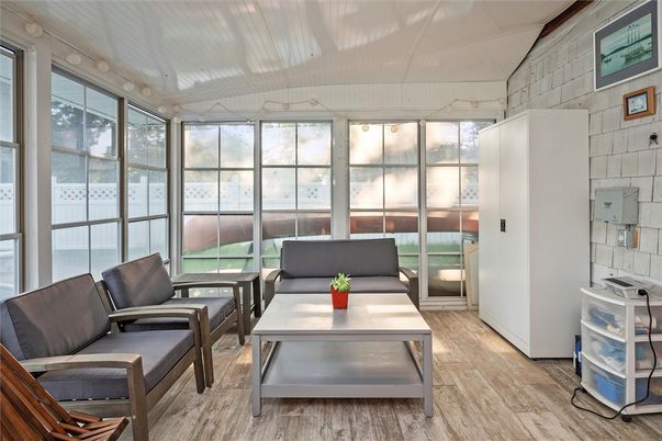 Interior, Living room, Sun Room, Wood Texture Flooring
