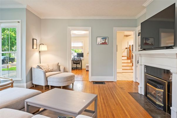 Fireplace, Interior, Wood Texture Flooring
