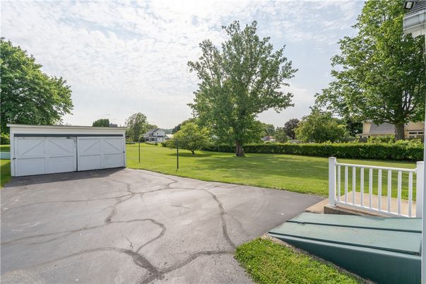 Backyard, Detached Garage, Exterior