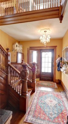 Chandelier, Interior, Wood Texture Flooring