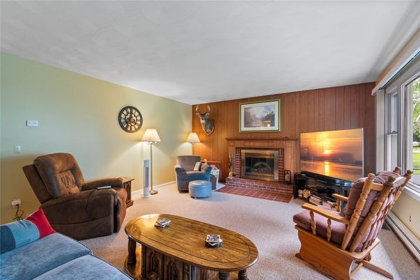Fireplace, Interior, Living room, Wooden Walls