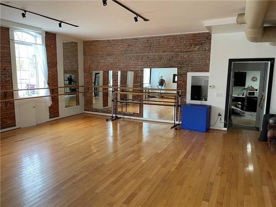 Interior, Stone Walls, Wood Texture Flooring