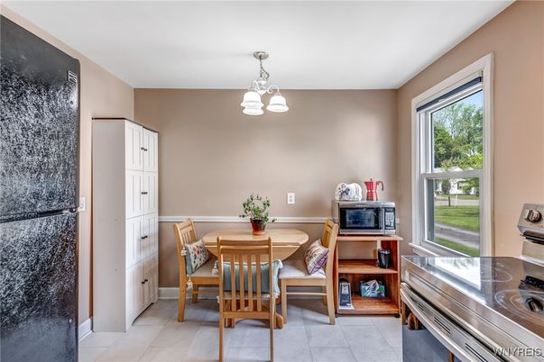 Dining room, Interior, Pendant Lights