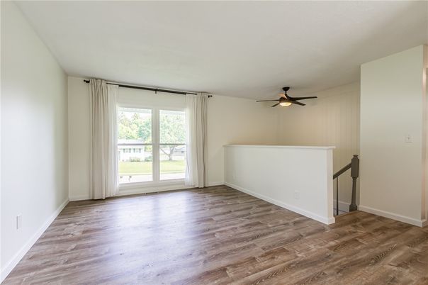 Empty room, Interior, Wood Texture Flooring