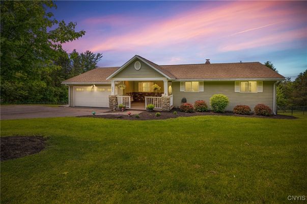 Attached, Backyard, Exterior, Facade, Ranch
