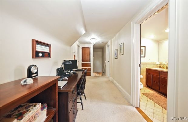 Home Office, Interior, Recessed Lighting