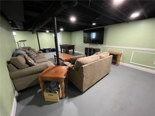 Game Room, Interior, Living room, Recessed Lighting