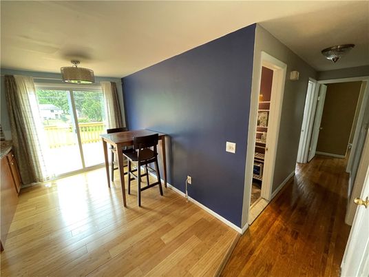 Dining room, Interior, Wood Texture Flooring