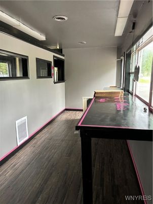 Game Room, Interior, Recessed Lighting, Wood Texture Flooring