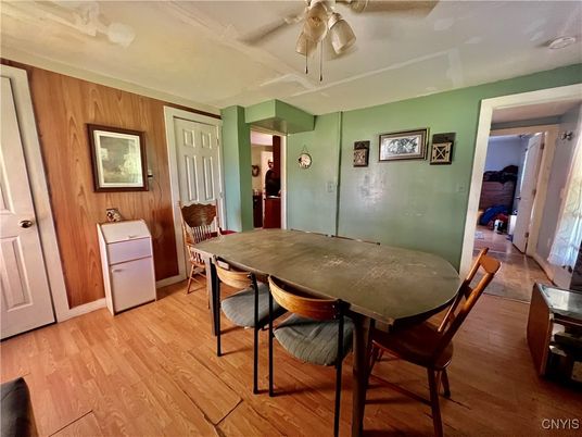 Dining room, Interior, Wood Texture Flooring