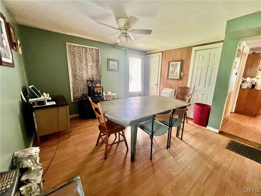 Dining room, Interior, Wood Texture Flooring