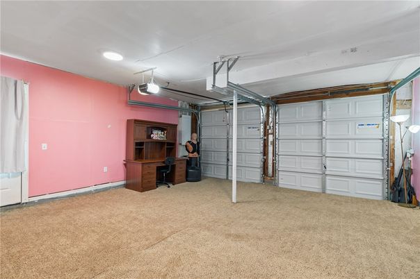 Garage, Home Office, Interior, Recessed Lighting