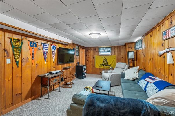 Interior, Living room, Wooden Walls
