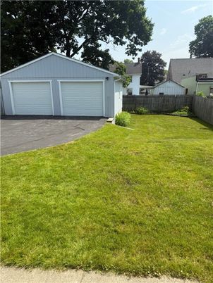 Backyard, Detached Garage, Exterior