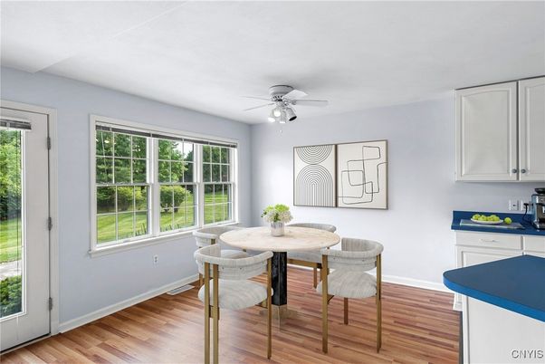 Dining room, Interior, Wood Texture Flooring