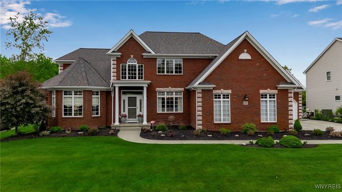 Exterior, Facade, Brick Facade, Brick Traditional