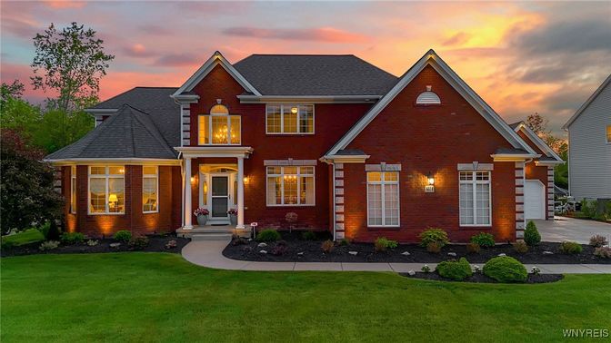 Exterior, Facade, Brick Facade, Brick Traditional