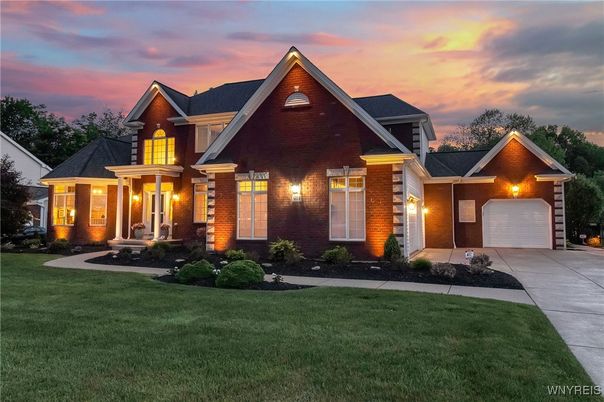 Attached, Exterior, Facade, Brick Facade, Brick Traditional